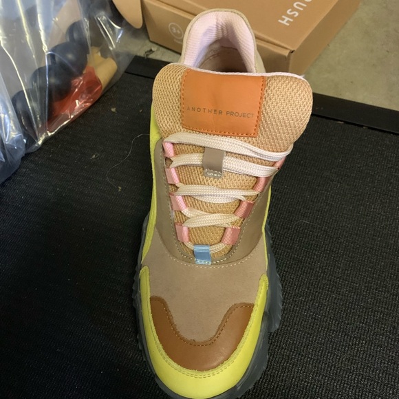 Another Project Danish brand multi-color unique chunky sneakers - Picture 4 of 4